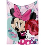 Minnie Mouse - Fleece Deken - 100 x 140 cm - Polyester