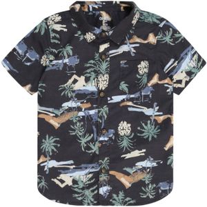 OshKosh Overhemd  lichtbeige / duifblauw / antraciet / groen