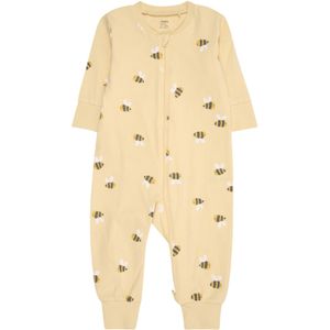 Lindex Nachtkledij 'Bumblebee'  geel / lichtgeel / zwart / wit