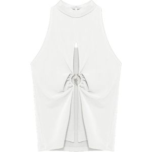 No Matter What Top  ecru