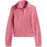 Tommy Jeans - Gebreide Trui - Blauw - Lichtroze