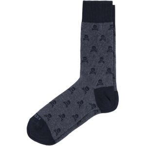 Scalpers Sokken 'Nos Skull'  navy / donkerblauw