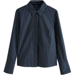 Next Blouse  navy / wit