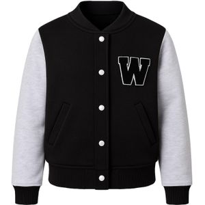 For You Moda Sweatvest  grijs / zwart