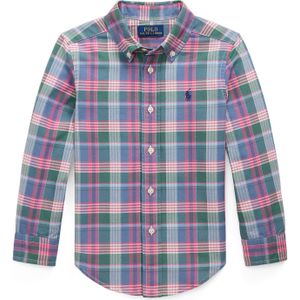 Polo Ralph Lauren Overhemd  duifblauw / smaragd / pink / offwhite