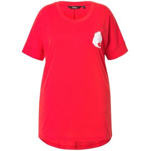 Ulla Popken Shirt  neonrood