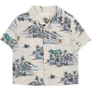 GAP Overhemd  beige / marine / turquoise / zwart