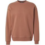 SCOTCH & SODA Sweatshirt 'Seasonal Core'  donkerbruin