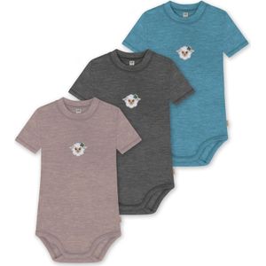 normani Rompertje/body 'Tihoi'  blauw / pink / zwart