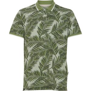 BLEND Shirt  groen / zwart / wit