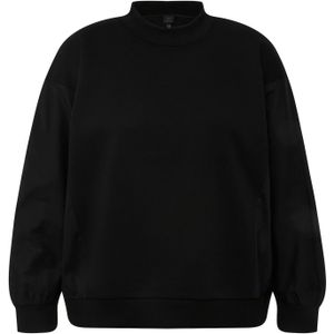 Ulla Popken Sweatshirt  zwart