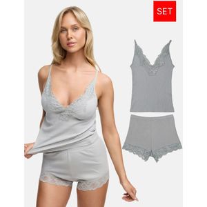 Tazzio Korte pyjama 'F909'  grijs