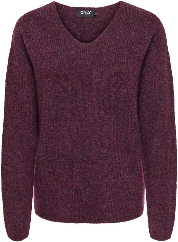 Onlcamilla - Gebreide Pullover - V-Hals - Lange Mouwen - Regular Fit
