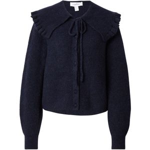& Other Stories Gebreid vest  nachtblauw