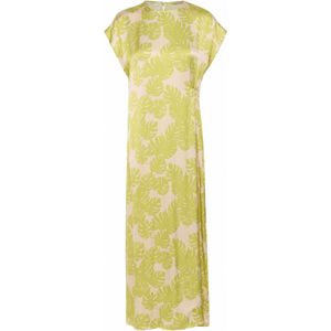 CULTURE Jurk 'Miso Berna'  beige / groen