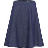 SOAKED IN LUXURY Rok 'Chamy'  blauw denim