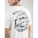 Superdry - Movie Graphic T-shirt - Zwart - Katoen