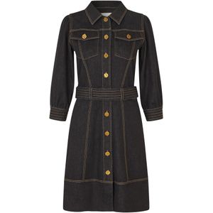 Dea Kudibal Blousejurk 'Elodiedea'  donkerblauw