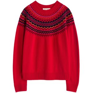 Seasalt Cornwall Trui ' Gurnard's Head' '  navy / pink / rood