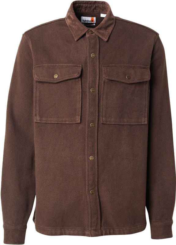 TIMBERLAND - Overhemd - Bruin - Corduroy - Lange Mouw - Regular Fit