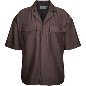 SikSilk Overhemd  bruin
