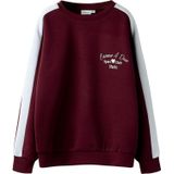 Sweatshirt - Regular Fit - Lange Mouwen - Ronde Hals - Geribde Zoom