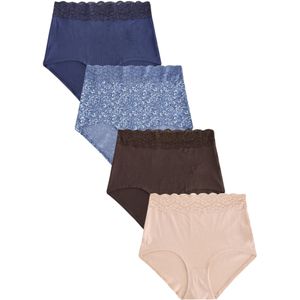 Next Slip  beige / nachtblauw / bruin / wit