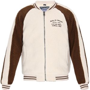 DreiMaster Vintage Tussenjas  bruin / wolwit