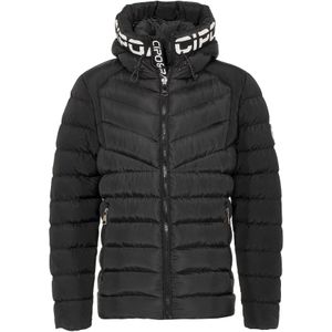 CIPO & BAXX Winterjas  zwart / wit
