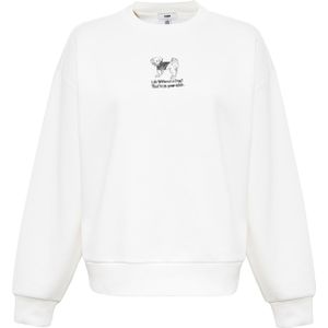 Mavi Sweatshirt  zwart / natuurwit