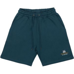 Oldskull Broek 'Samurai'  donkergroen