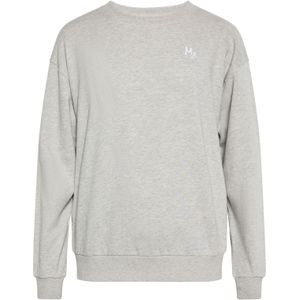 MO Sweatshirt  lichtgrijs / wit