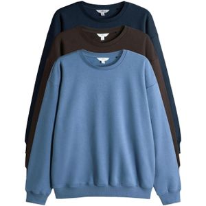 The Set Sweatshirt  navy / bruin / petrol