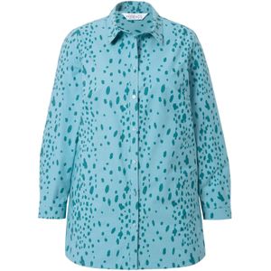 Studio Untold Blouse  blauw / petrol