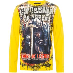 CIPO & BAXX Shirt  gemengde kleuren