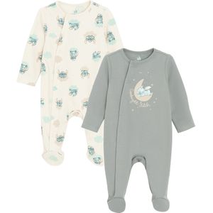 Cool Club Overall  beige / lichtblauw / grijs