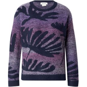 WHITE STUFF Trui 'FERN SPACEDYE'  navy / lila / pink