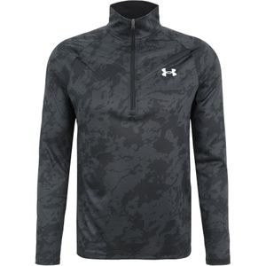 Under Armour - Tech 2.0 - T-shirt - Zwart - Lange Mouw - Half Rits