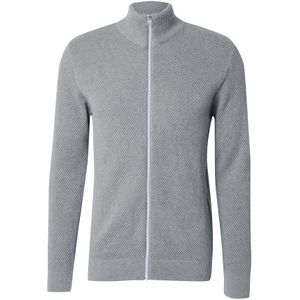 Kronstadt Gebreid vest 'Erik'  grijs gemêleerd