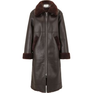 Guido Maria Kretschmer Women Wintermantel 'Enie'  donkerbruin