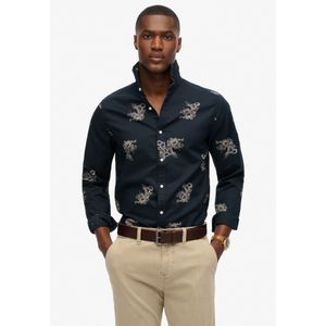Superdry Overhemd  beige / marine