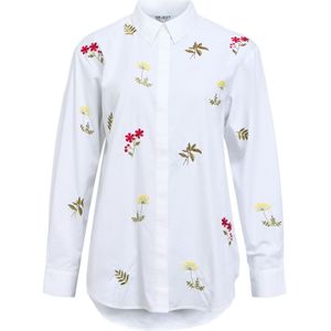 OBJECT Blouse  geel / rood / wit