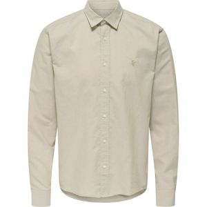 Only & Sons Overhemd 'ONSALVARO'  taupe