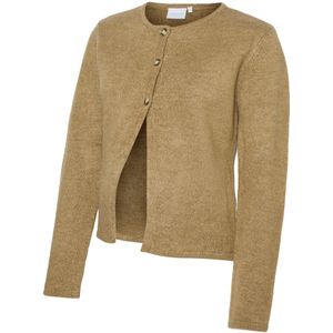 Gebreid Vest - Regular Fit - O-hals - Lange Mouwen