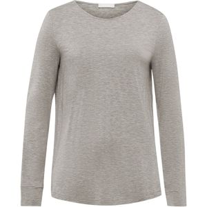 Hanro Shirt ' Natural Elegance '  grijs gemêleerd