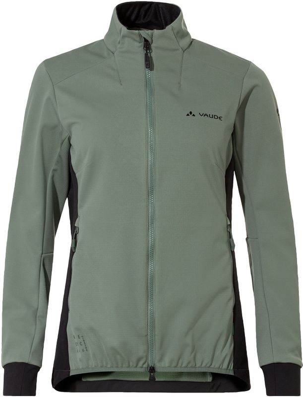 Vaude - Moab Pro - Softshelljack - Zwart - Gerecycled Polyester, 100% Windbescherming