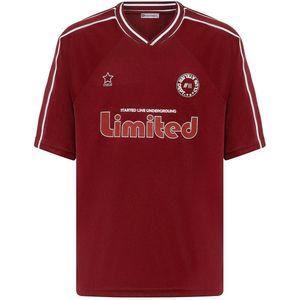 Dandalo Shirt  donkerrood / wit