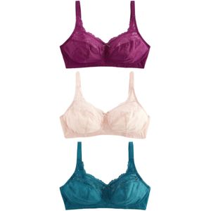 Next BH  beige / petrol / donkerlila