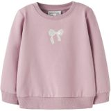 NAME IT Sweatshirt 'NMFSakkina'  mauve / wit