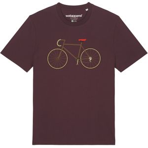 Watapparel Shirt ' Fahrrad '  gemengde kleuren / donkerrood